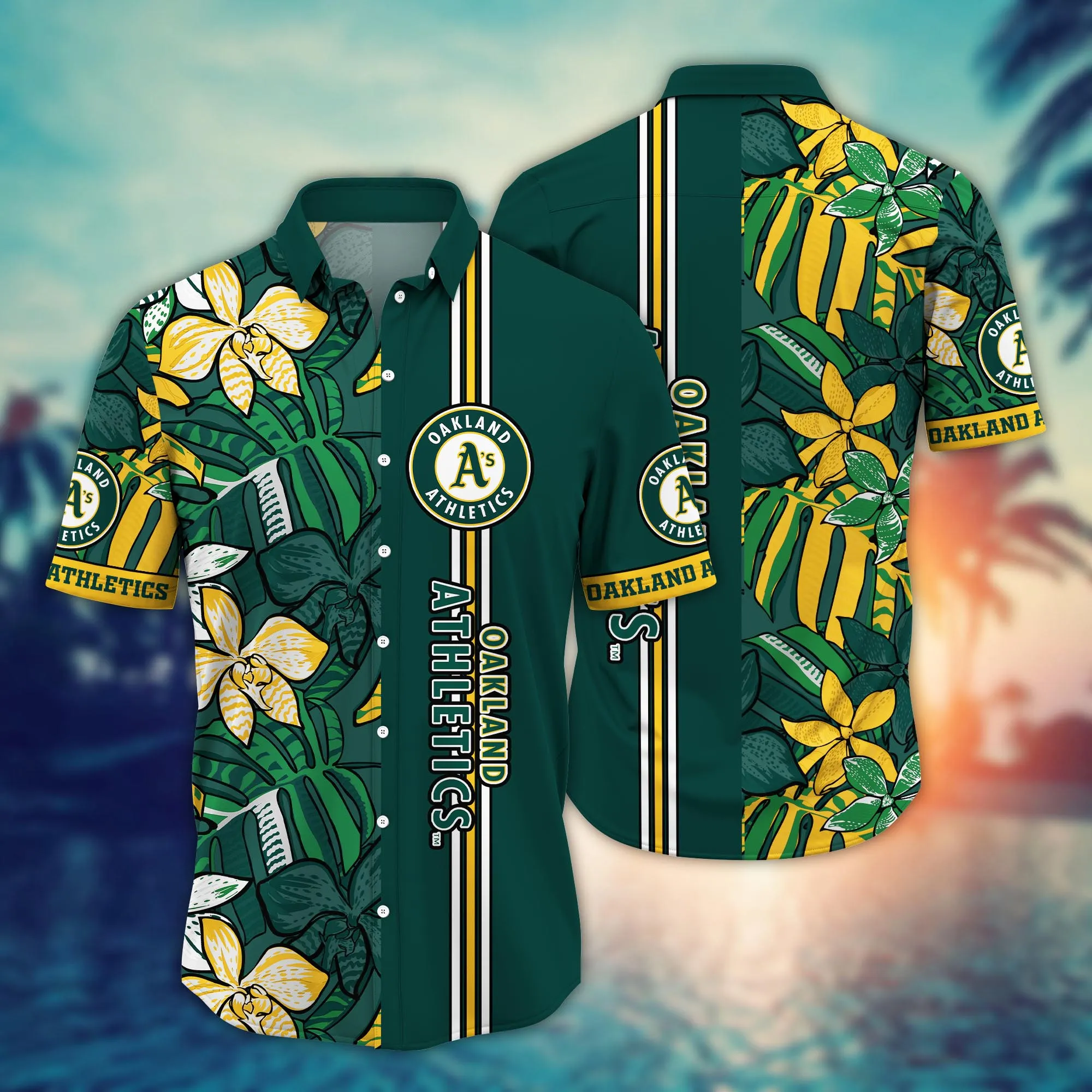 Oakland Athletics Mlb Hawaiian Shirt Balmy Aloha Shirt