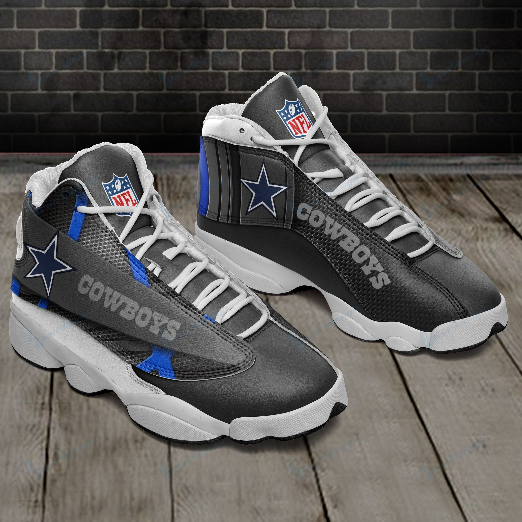 Dallas Cowboys AJD13 Sneakers 1045