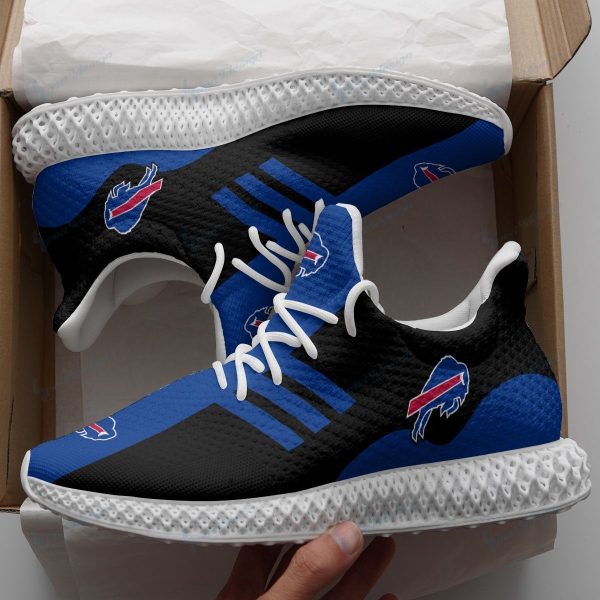 Buffalo Bills 4D Future Sneakers 3