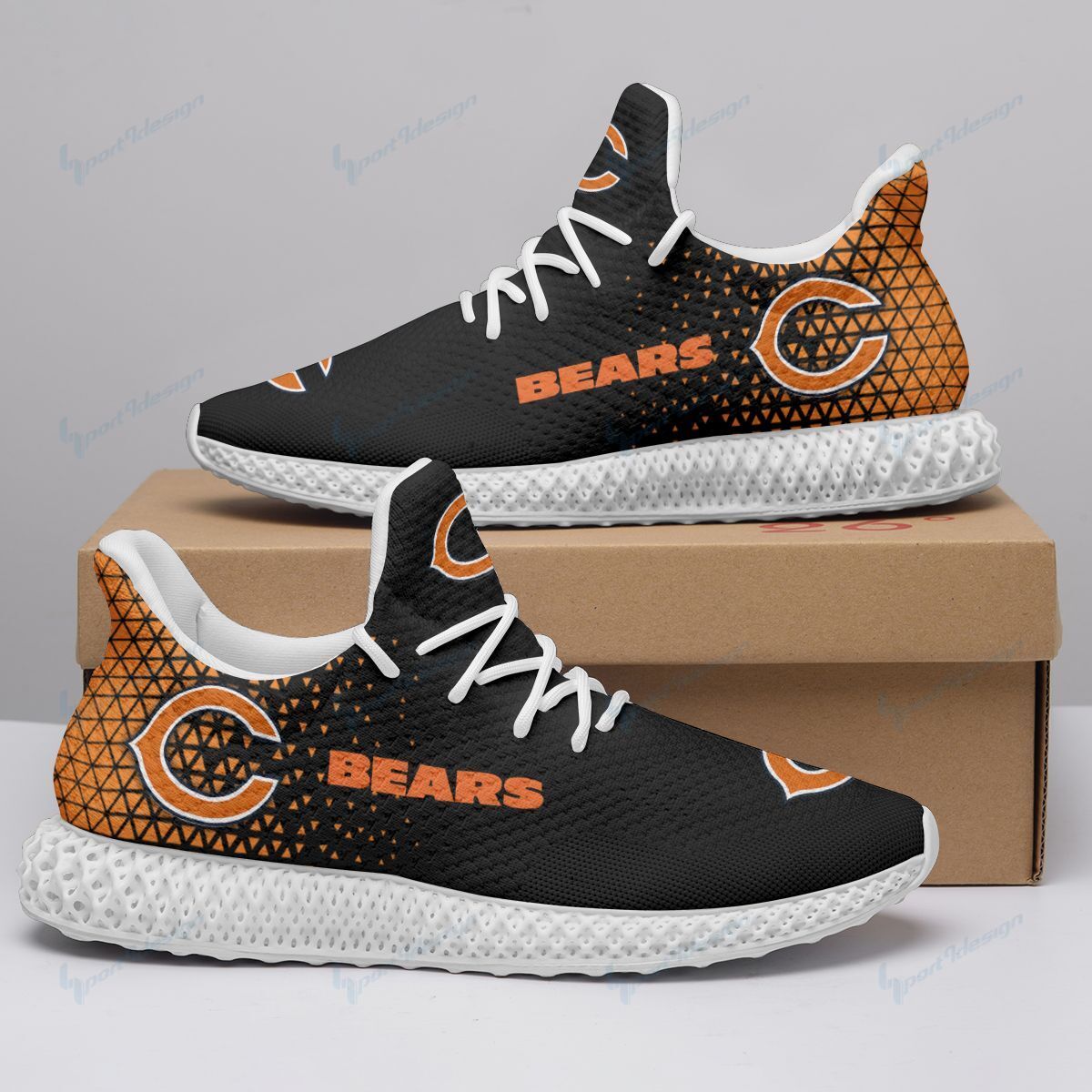 Chicago Bears 4D Future Sneakers 107