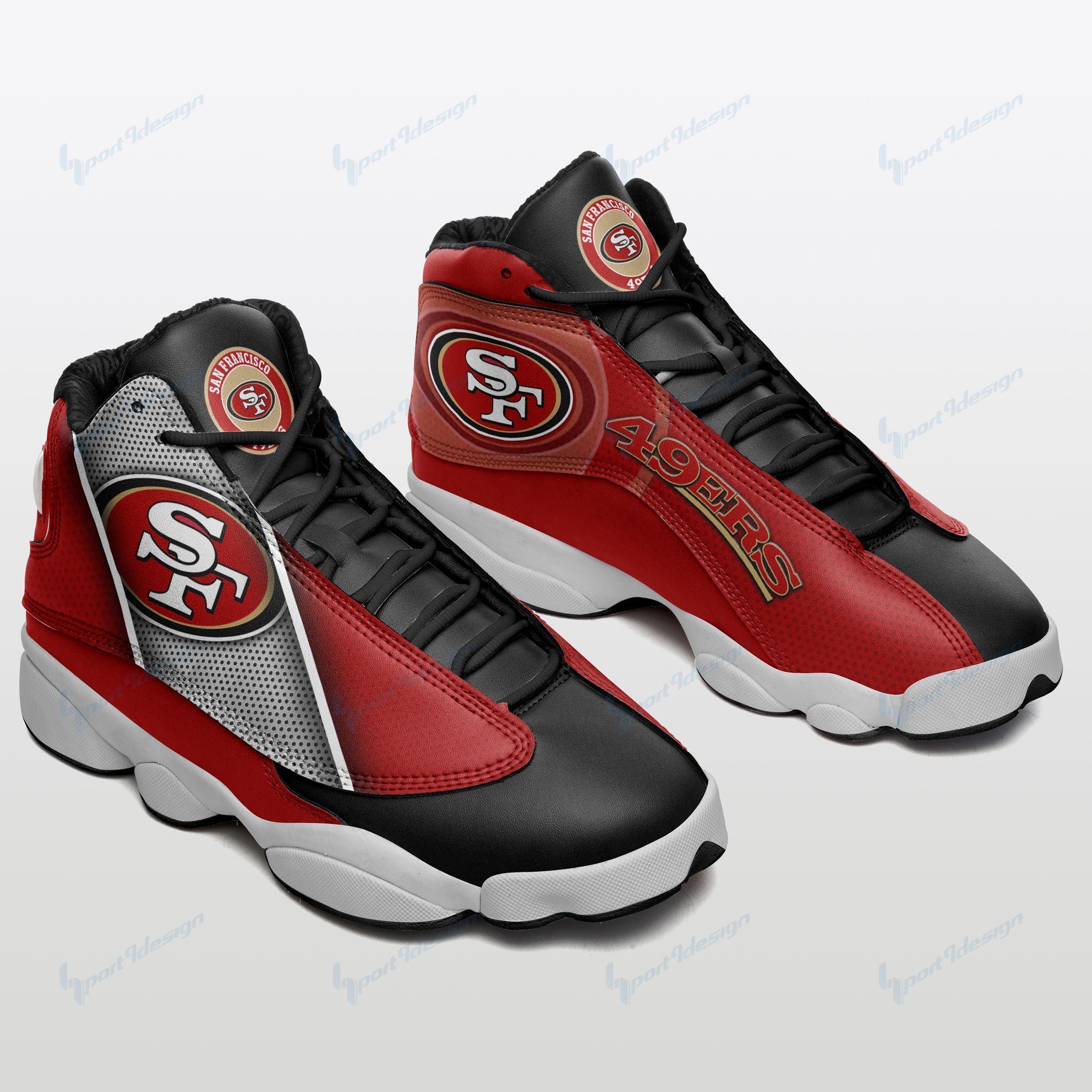 San Francisco 49ers Air JD13 Sneakers 530