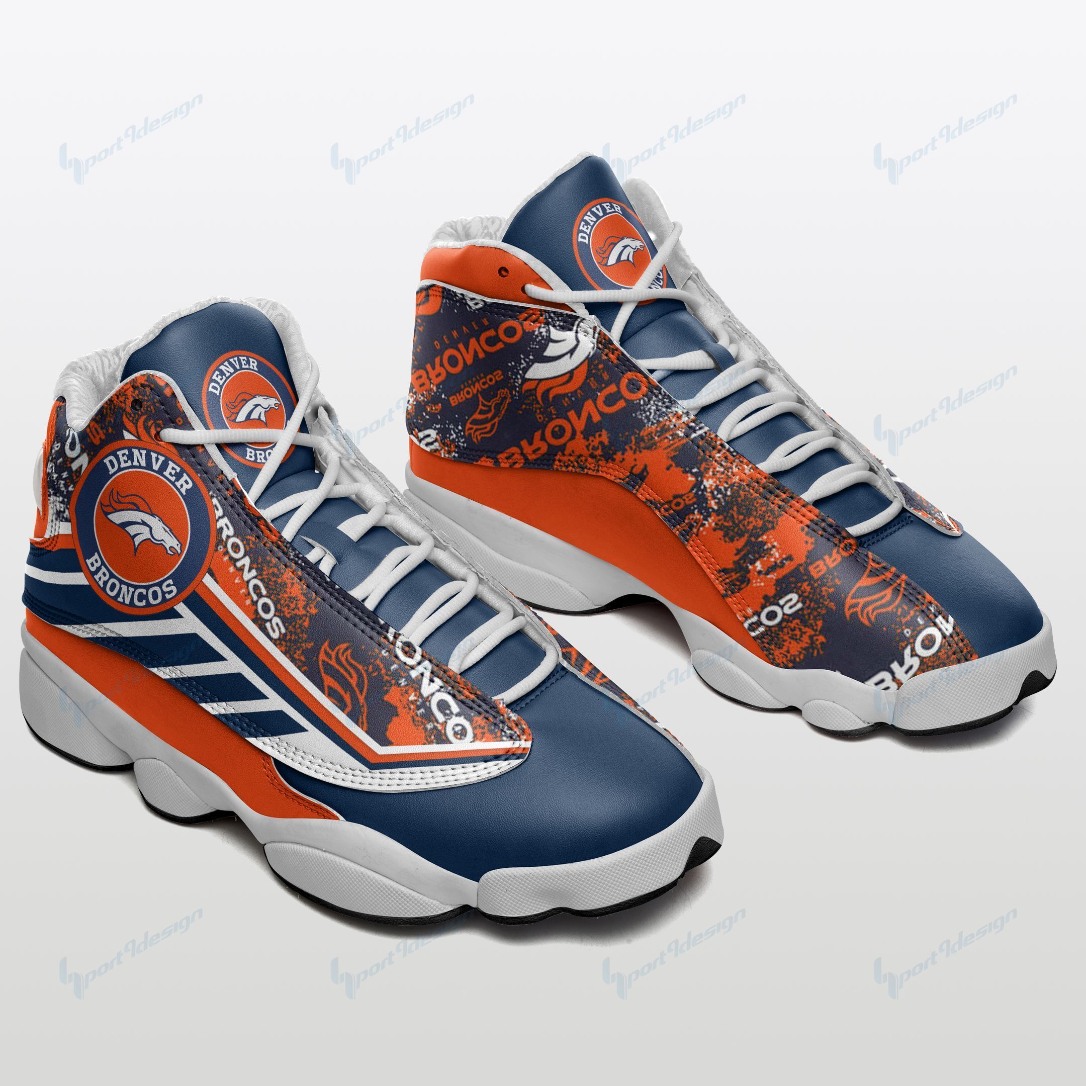 Denver Broncos Air JD13 Sneakers 644