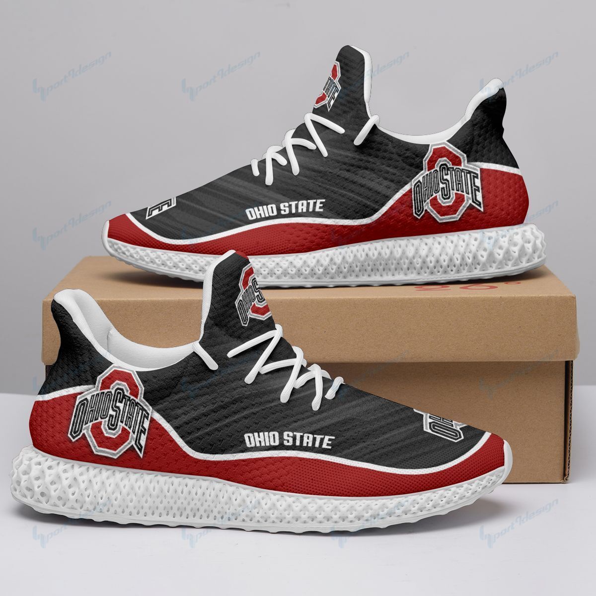 Ohio State Buckeyes 4D Future Sneakers 110