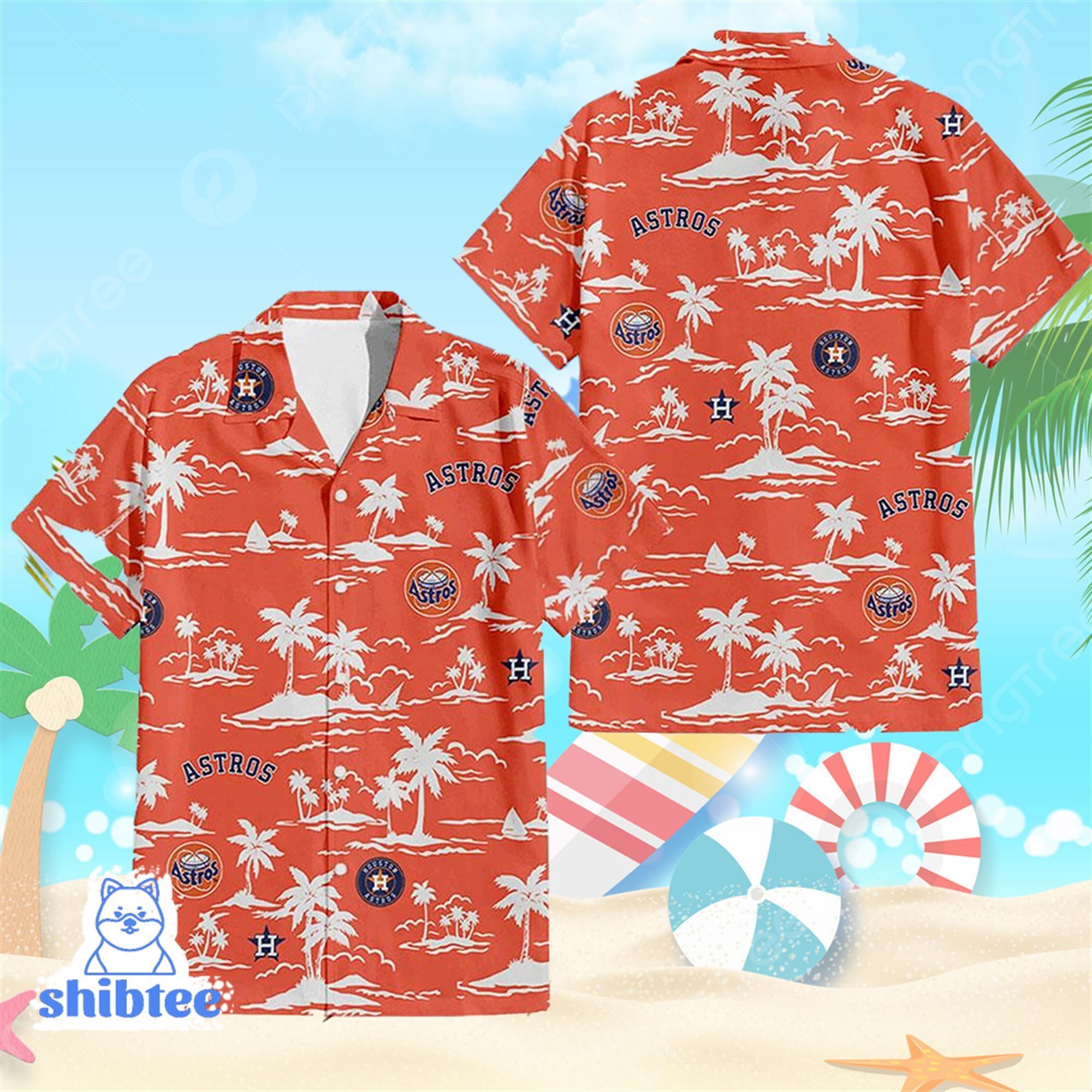 Houston Astros Celebration Edition Hawaiian Shirt