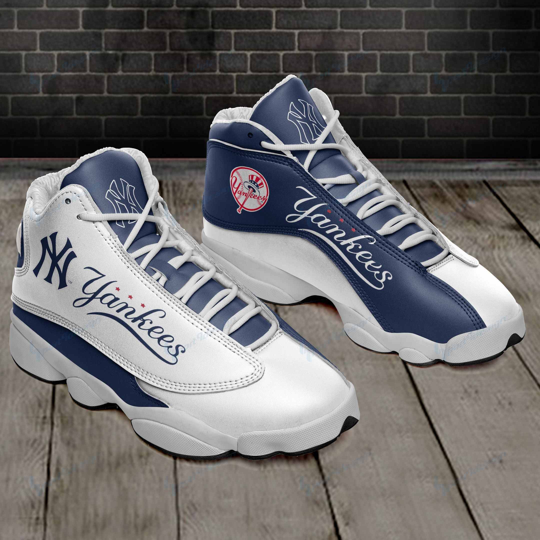 New York Yankees Air JD13 Sneakers 055