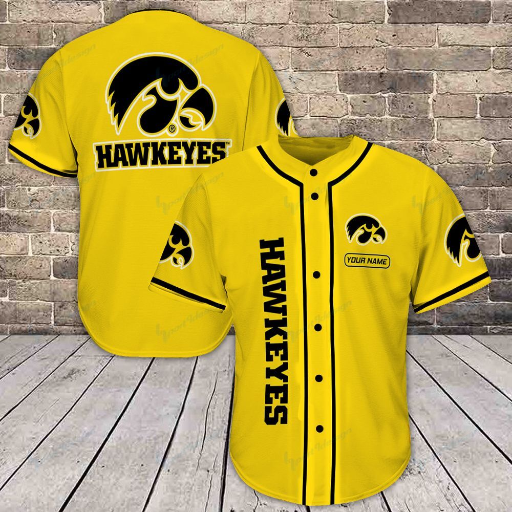 Iowa Hawkeyes Baseball Jersey 376