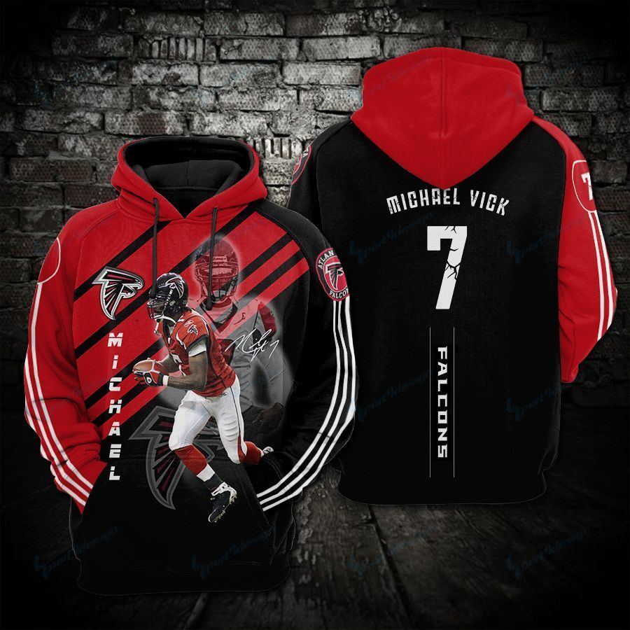 Michael Vick – Atlanta Falcons Limited Hoodie 691