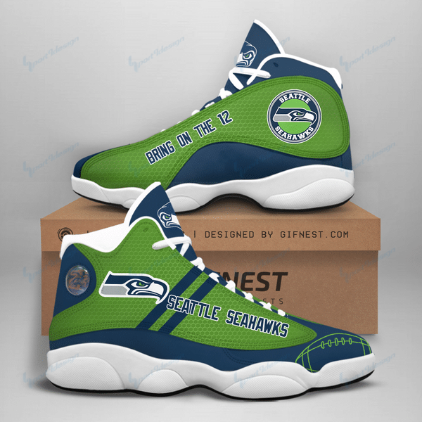 Seattle Seahawks AJD13 Sneakers 976