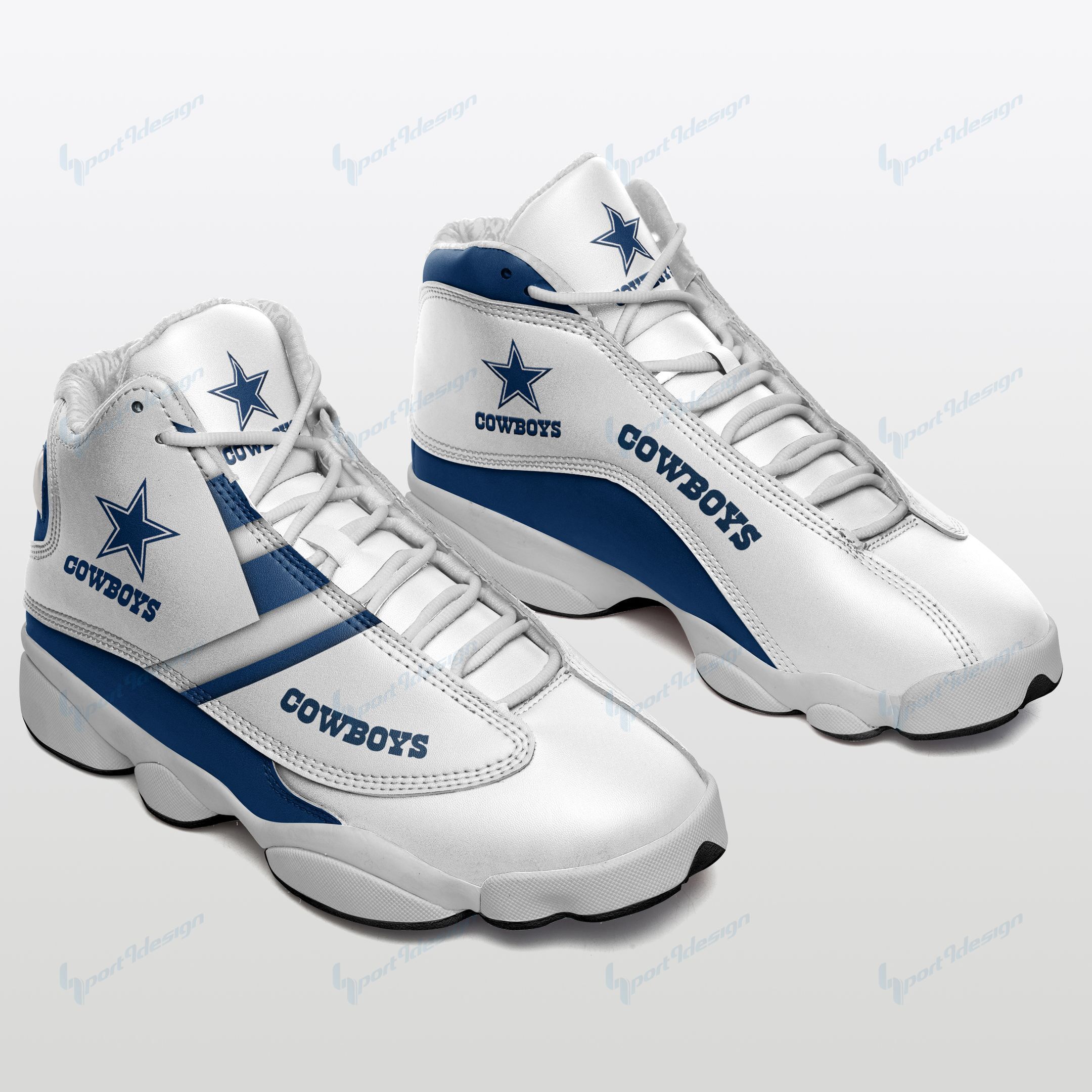 Dallas Cowboys Air JD13 Sneakers 390