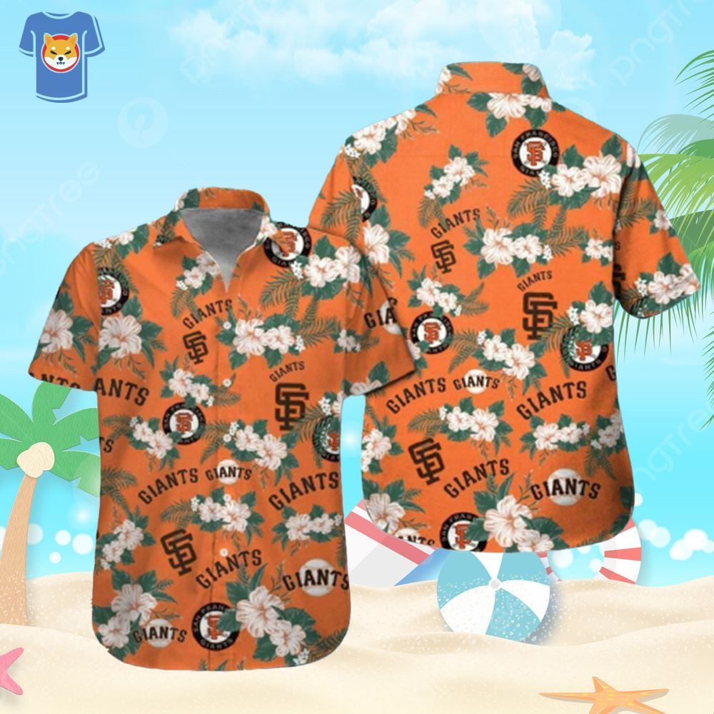 San Francisco Giants Baseball Aloha Beach Summer Hawaiian Shirt