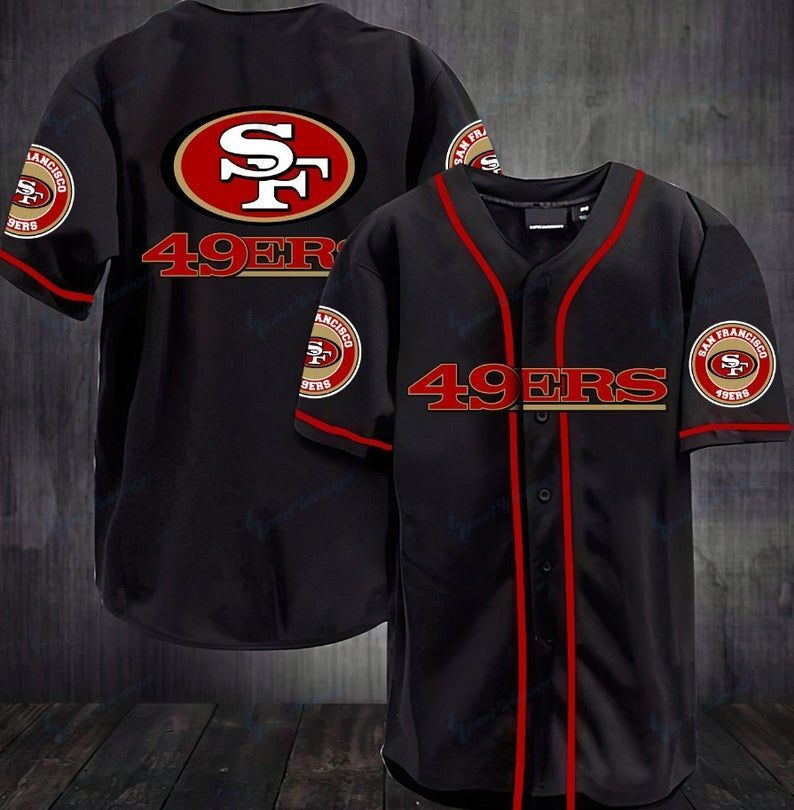 San Francisco 49ers Personalized Baseball Jersey Shirt 41