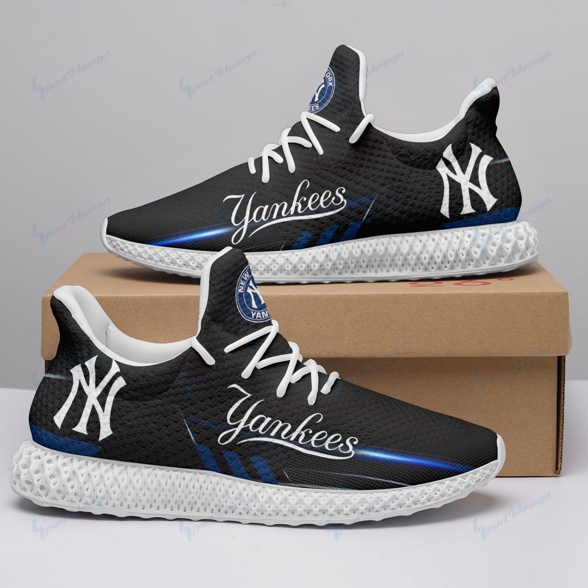 New York Yankees 4D Future Sneakers 123