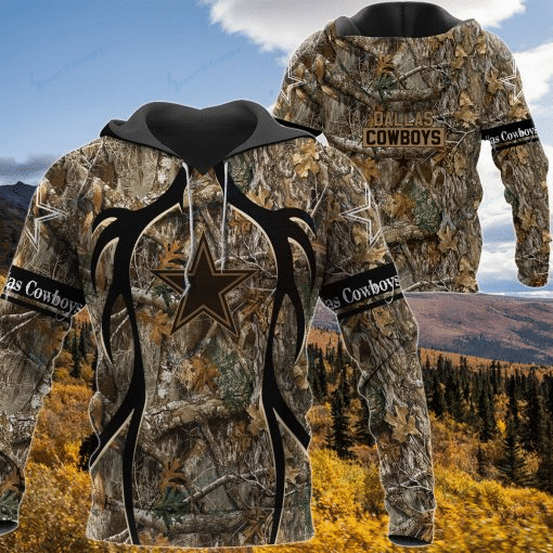 Dallas Cowboys Realtree Hunting Camo Limited Hoodie S573