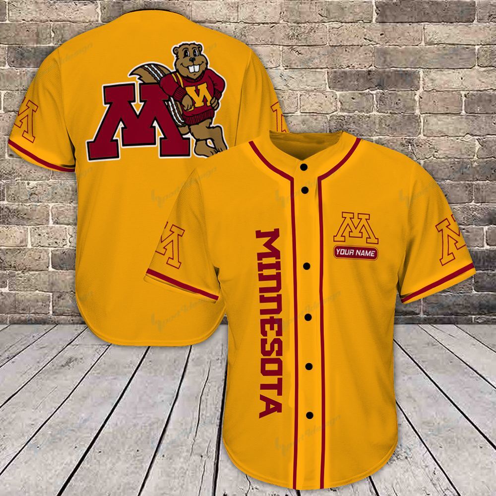 Minnesota Golden Gophers Baseball Jersey 377