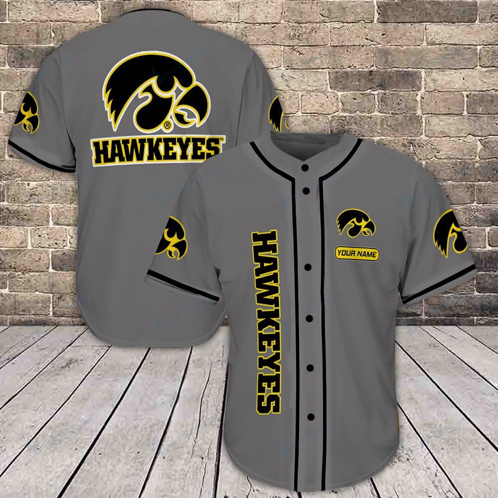 Iowa Hawkeyes Baseball Jersey 383