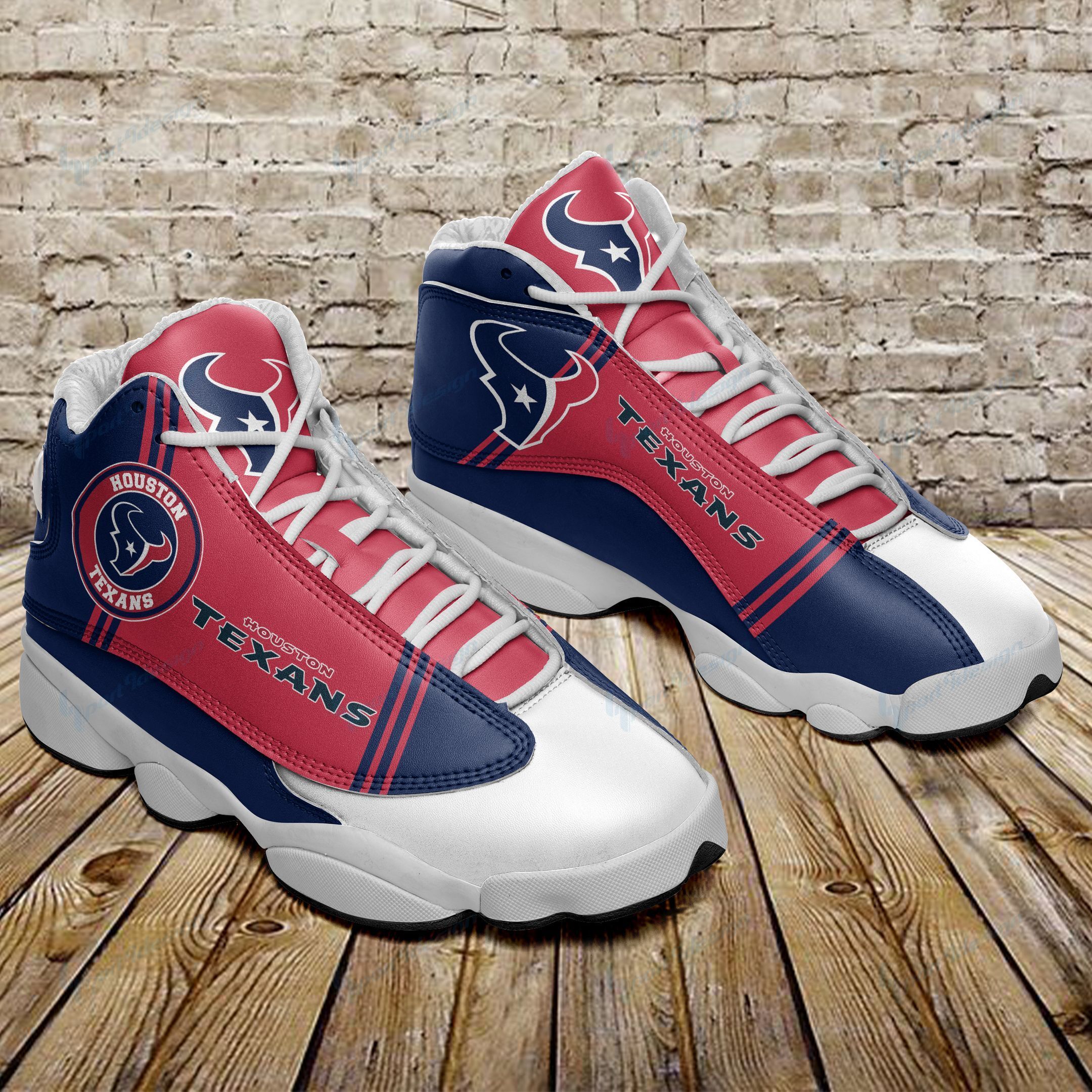 Houston Texans Air JD13 Sneakers 521