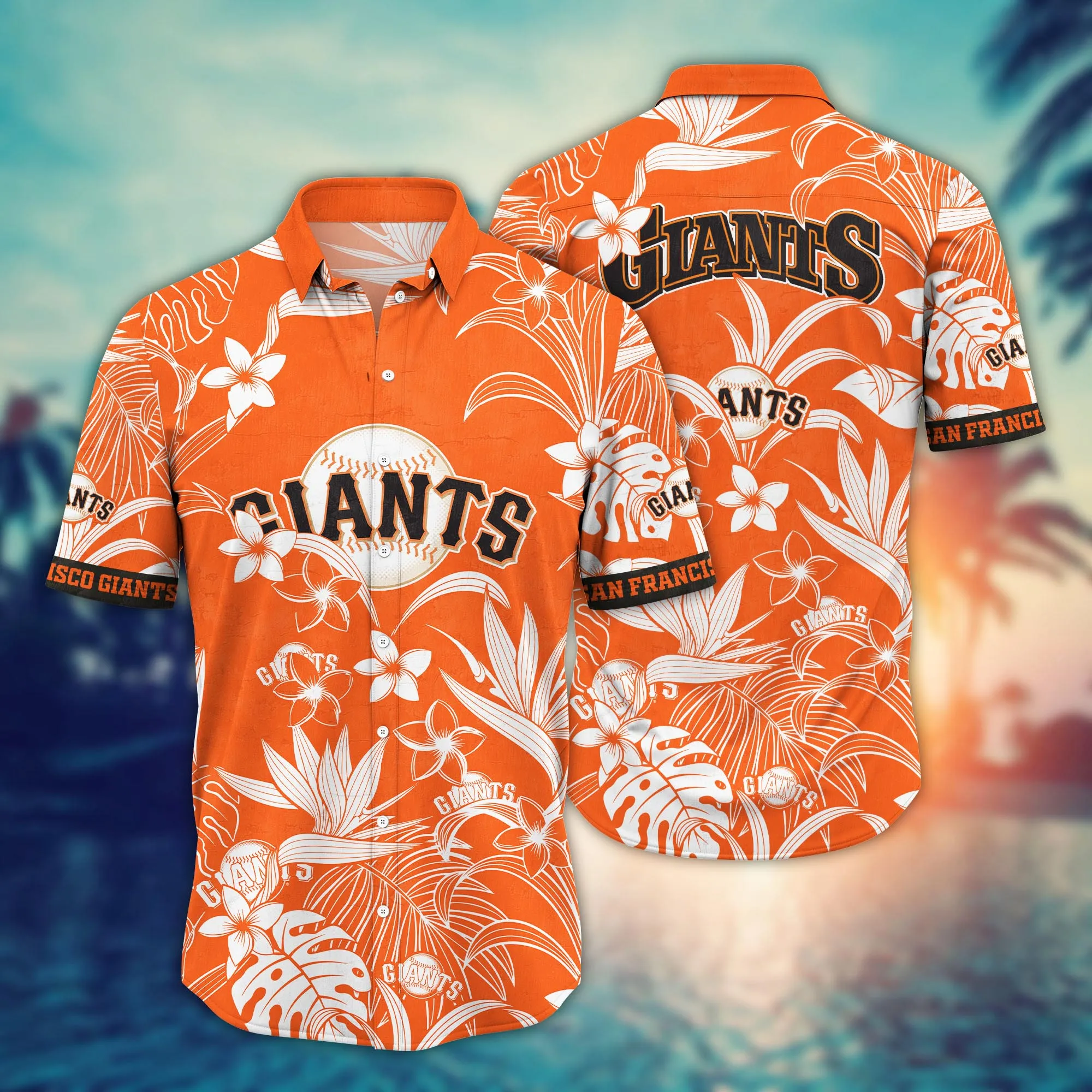 San Francisco Giants Mlb Hawaiian Shirt Sea Breezetime Aloha Shirt